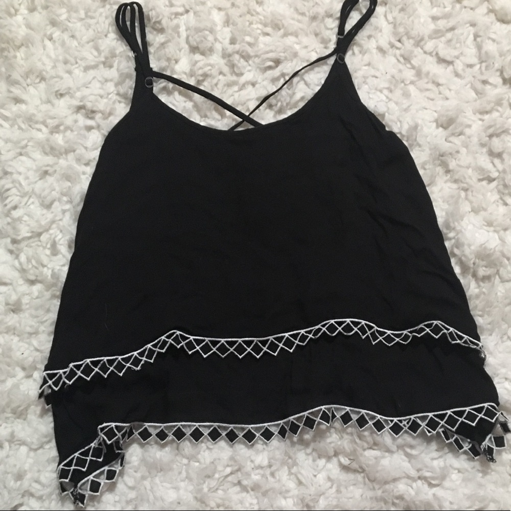 Aeropostale layered tank top